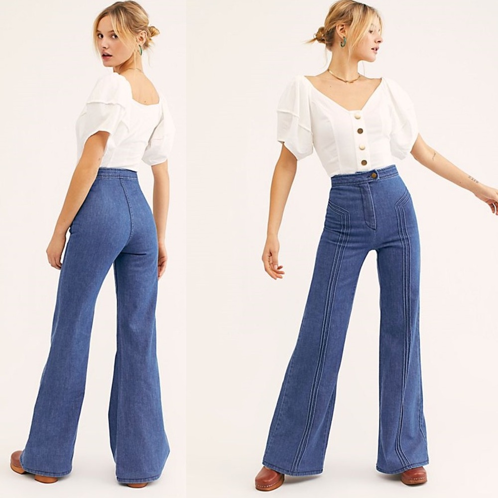 Stoned Immaculate Annie Wide-Leg Jean Size 26